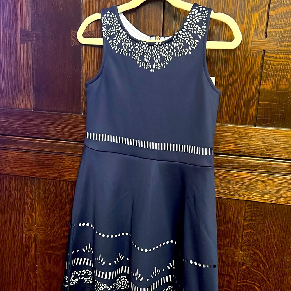 - Girls, Dress Hannah Banana Navy Blue size 8 NWT